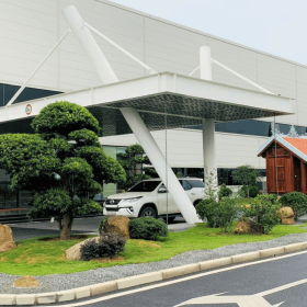 Thiết Kế Thi Công Cảnh Quan Nhà Máy Tại Long An 