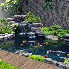 Hồ Koi Hoàn Mỹ Nơi Giao Thoa Của Nghệ Thuật & Phong Thủy