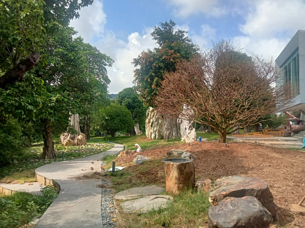 Thi Công Thiết Kế Cảnh Quan Hạnh Phúc Xanh